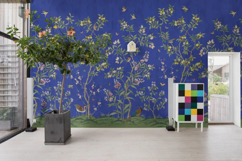 Chinoiserie Chic, Cobalt