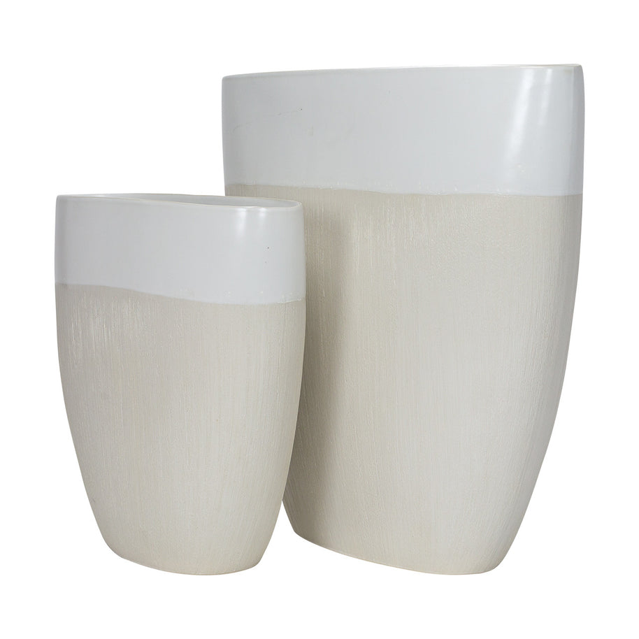 Contery Wide Vases - Set 2