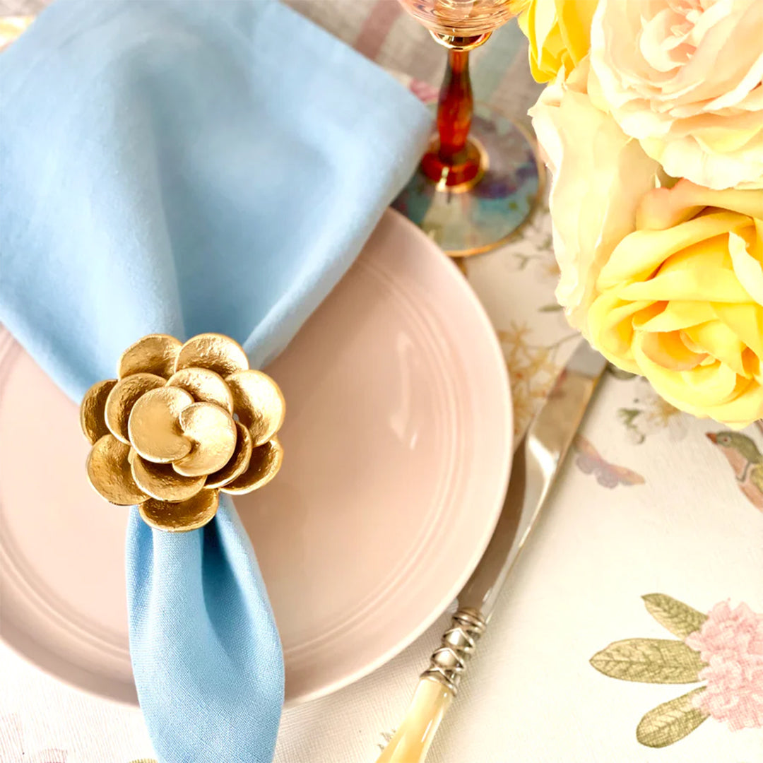 Camellia - Napkin Rings