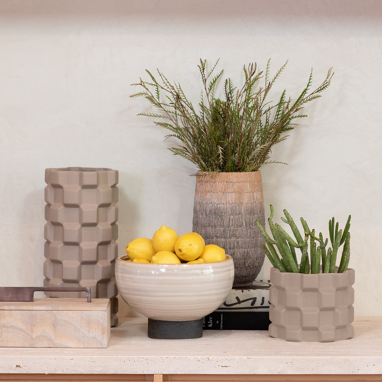 Tumisa Bowl Planters - Set 2