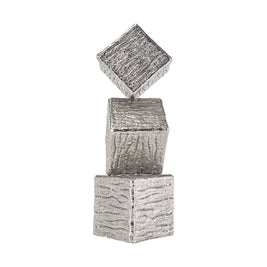 Cube Silver Sculpture