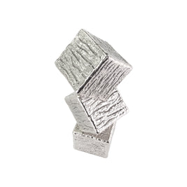Cube Silver Sculpture