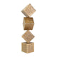 Cube Gold Sculpture