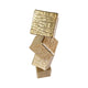 Cube Gold Sculpture