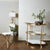 Ginkgo Table Lamp-Brass
