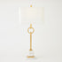 Top Ring Table Lamp-Gold Leaf