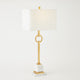 Top Ring Table Lamp-Gold Leaf