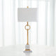 Top Ring Table Lamp-Gold Leaf