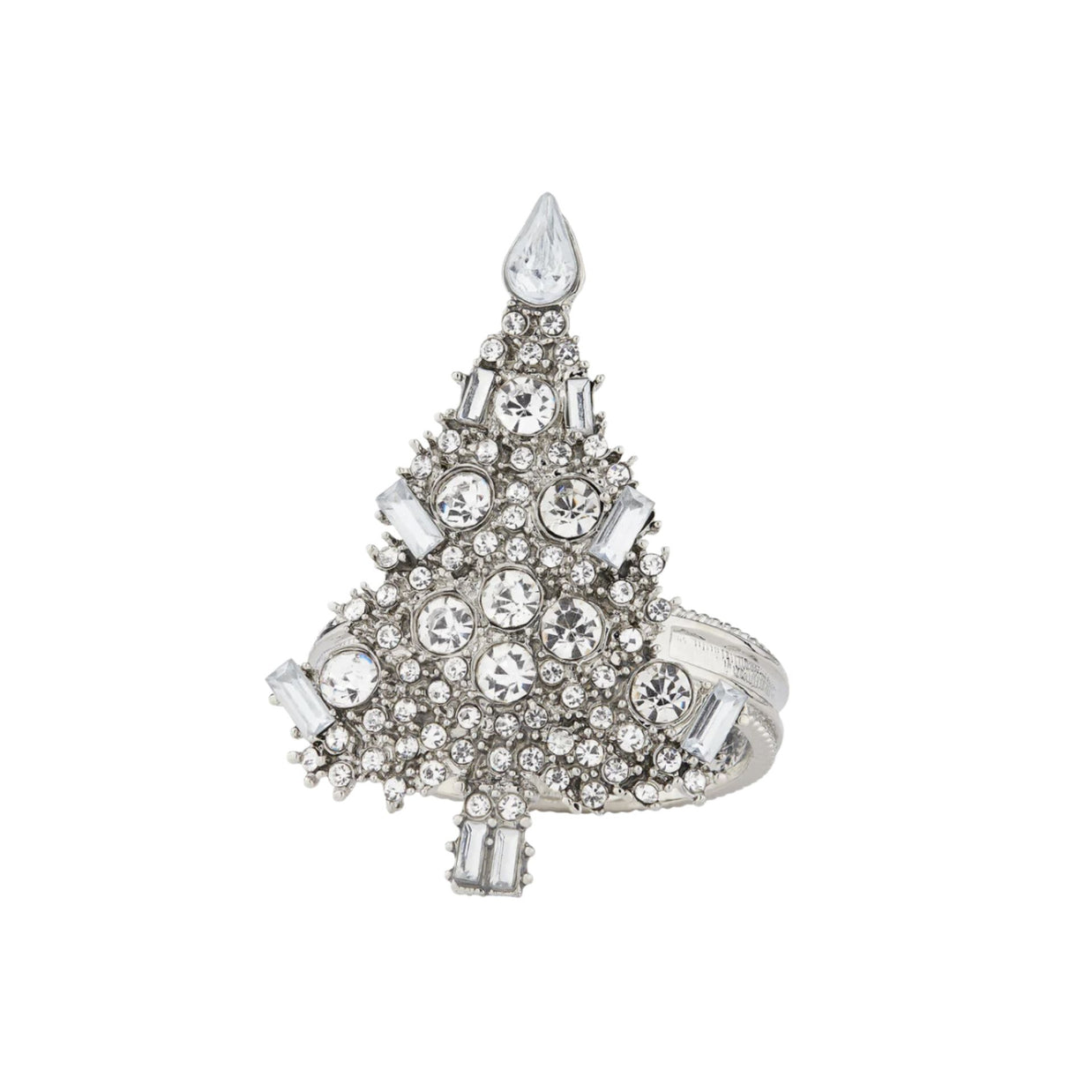 Crystal Tree Napkin Ring (Set of 4) - OLIVIA RIEGEL