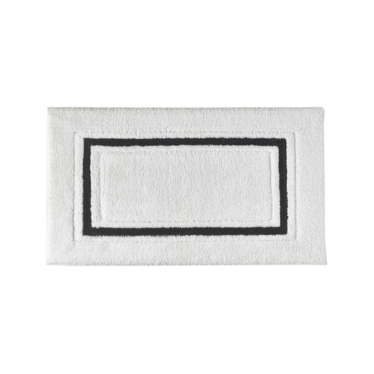 Framed Stripe Bath Rugs