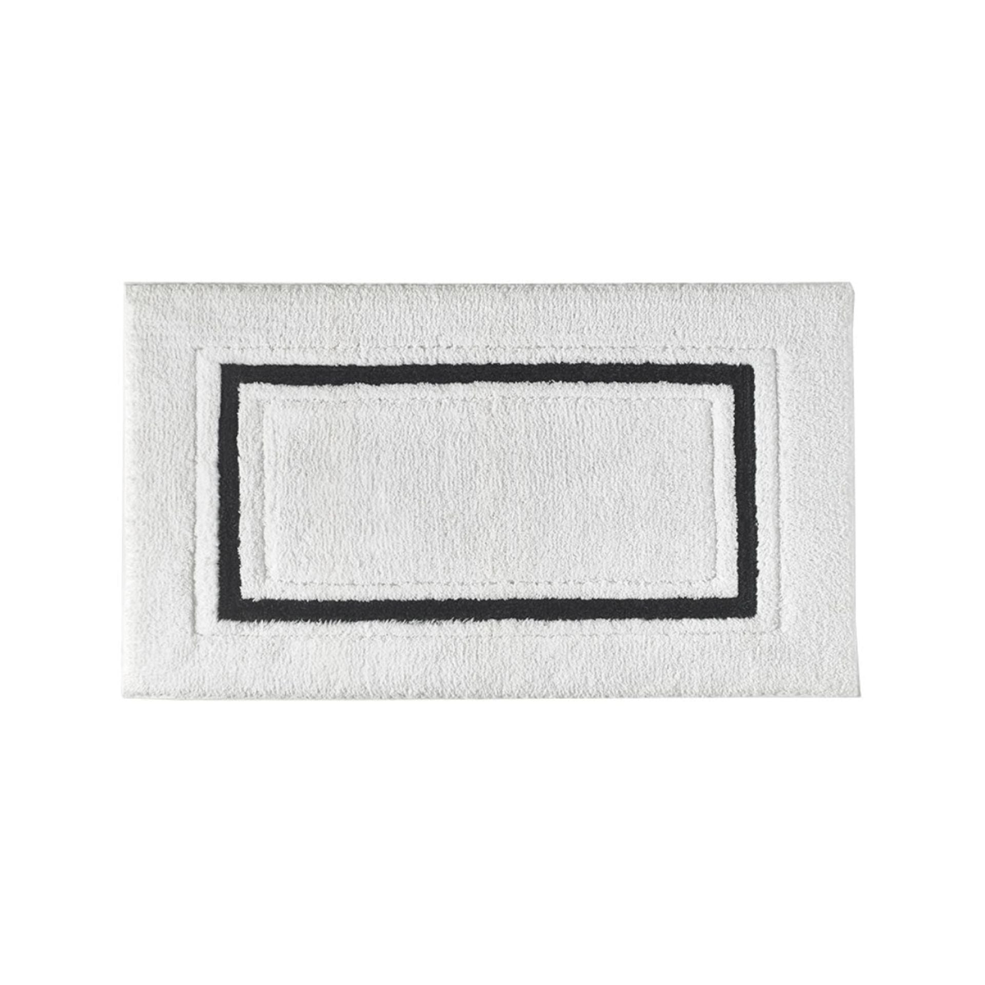 Framed Stripe Bath Rugs