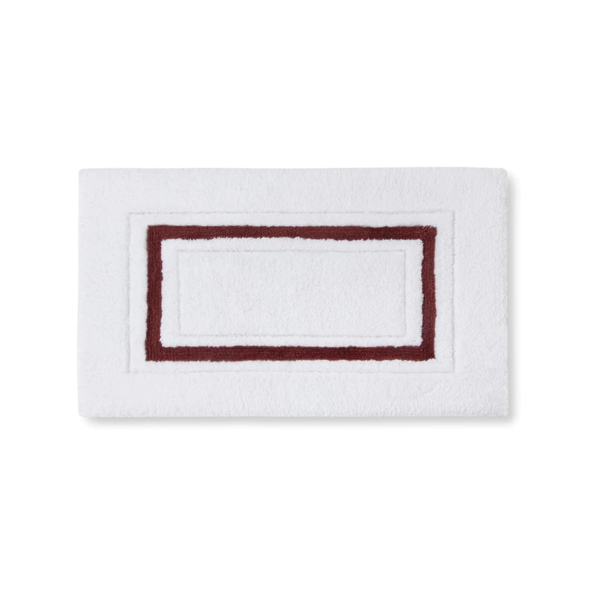 Framed Stripe Bath Rugs