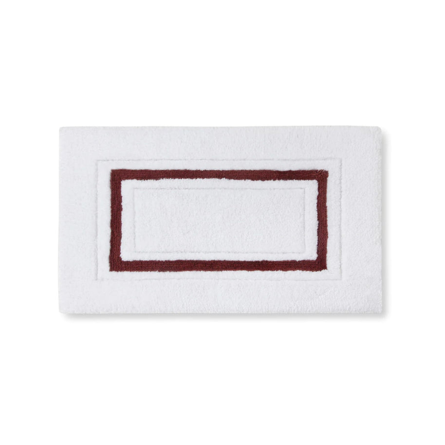 Framed Stripe Bath Rugs