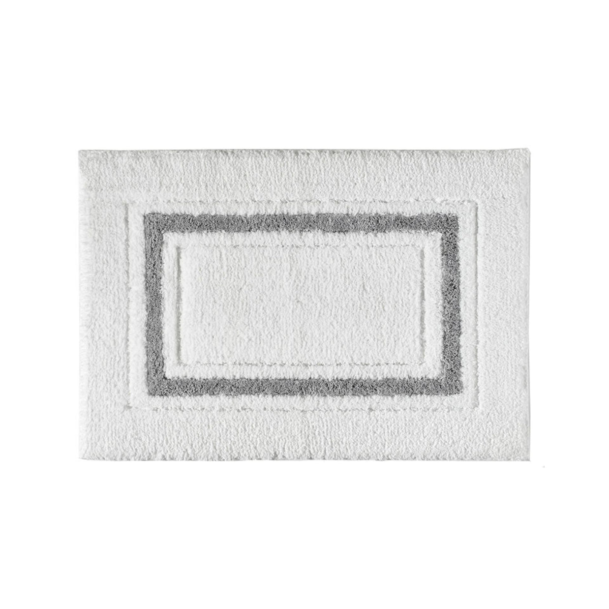 Framed Stripe Bath Rugs