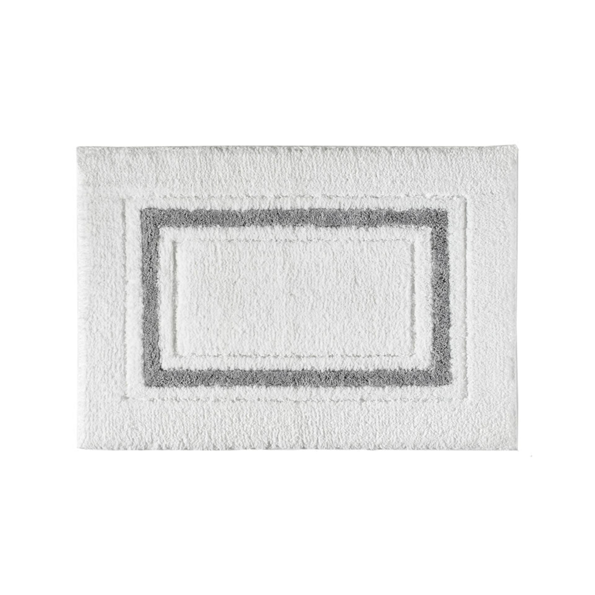 Framed Stripe Bath Rugs