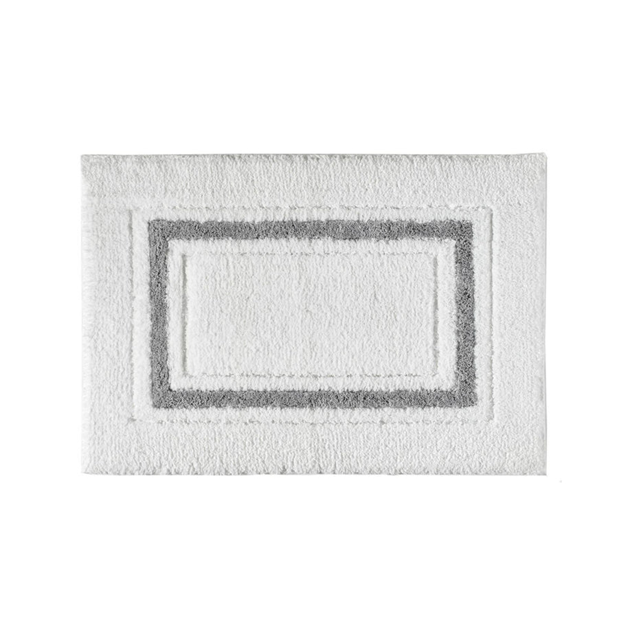 Framed Stripe Bath Rugs