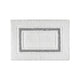 Framed Stripe Bath Rugs