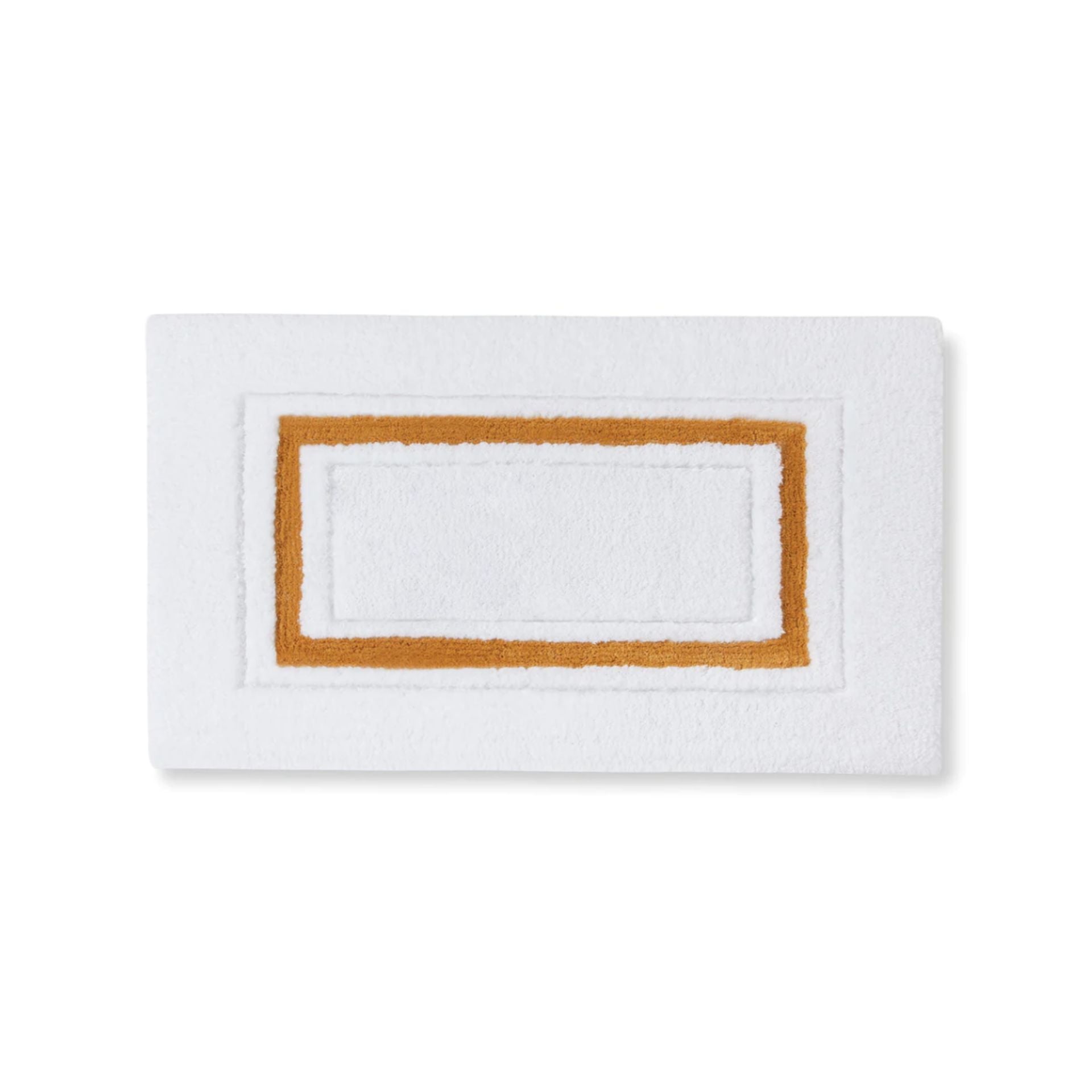 Framed Stripe Bath Rugs