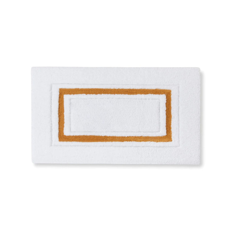 Framed Stripe Bath Rugs