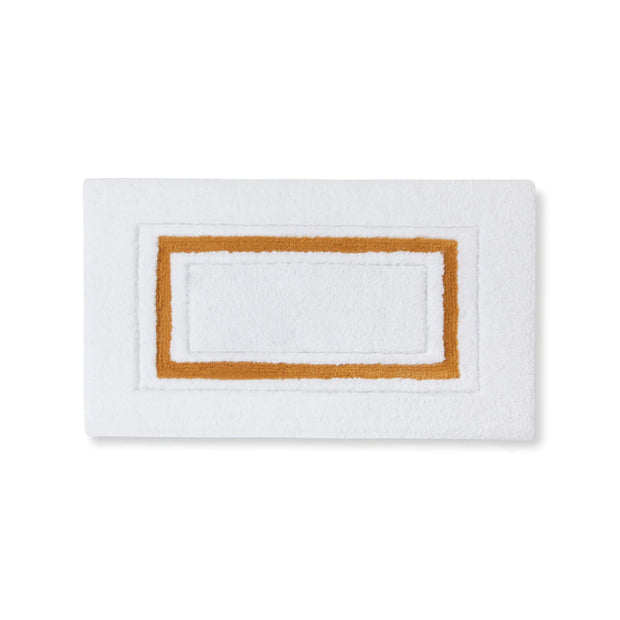 Framed Stripe Bath Rugs