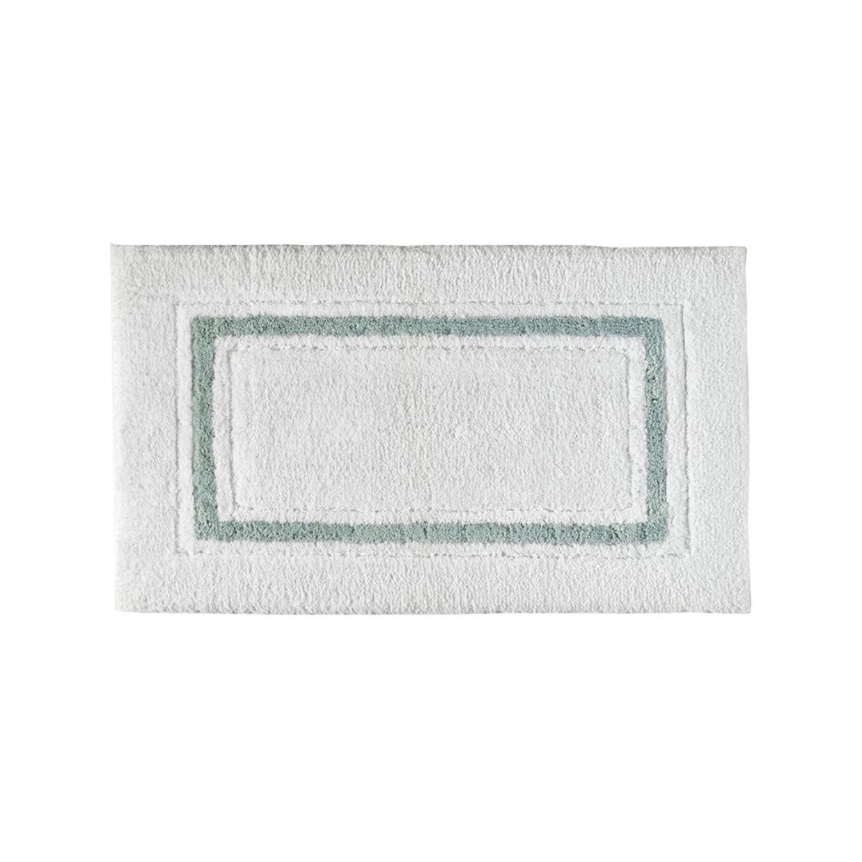 Framed Stripe Bath Rugs