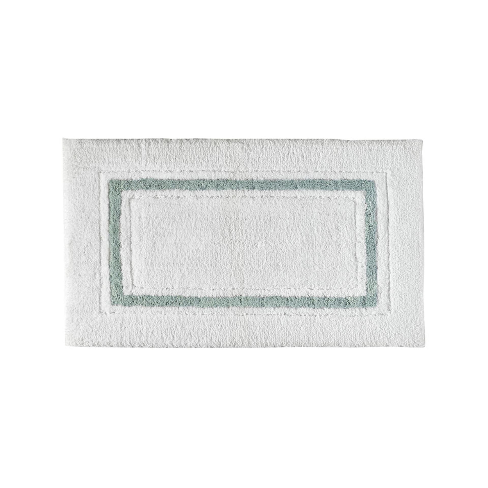 Framed Stripe Bath Rugs