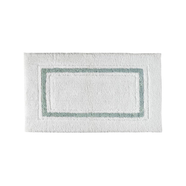 Framed Stripe Bath Rugs