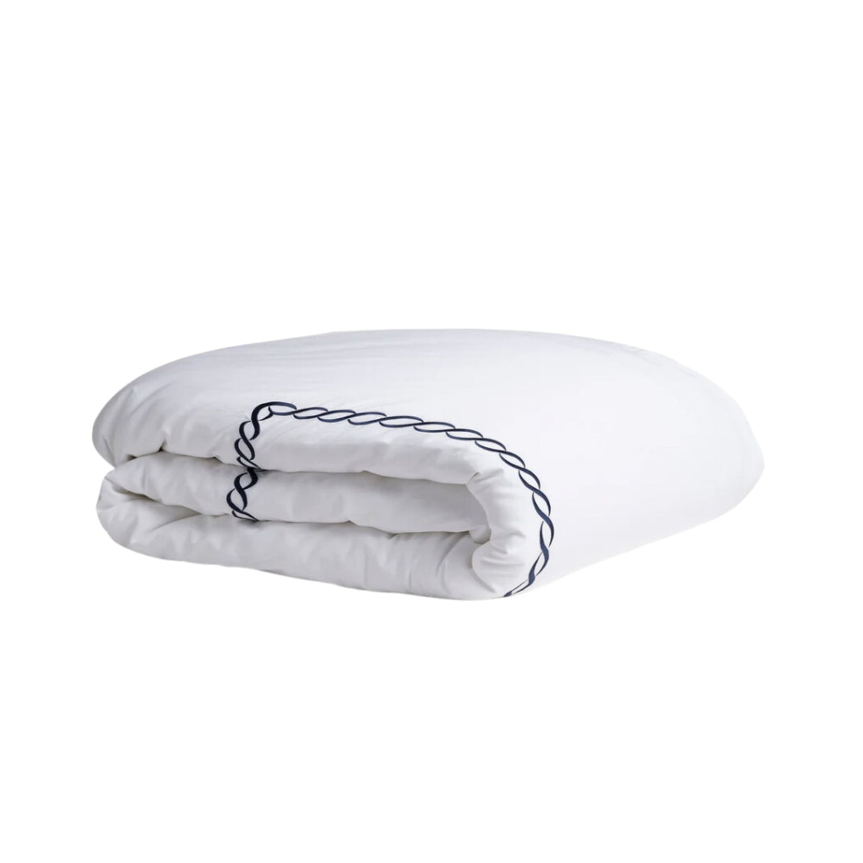 Catena Embroidered Percale Duvet