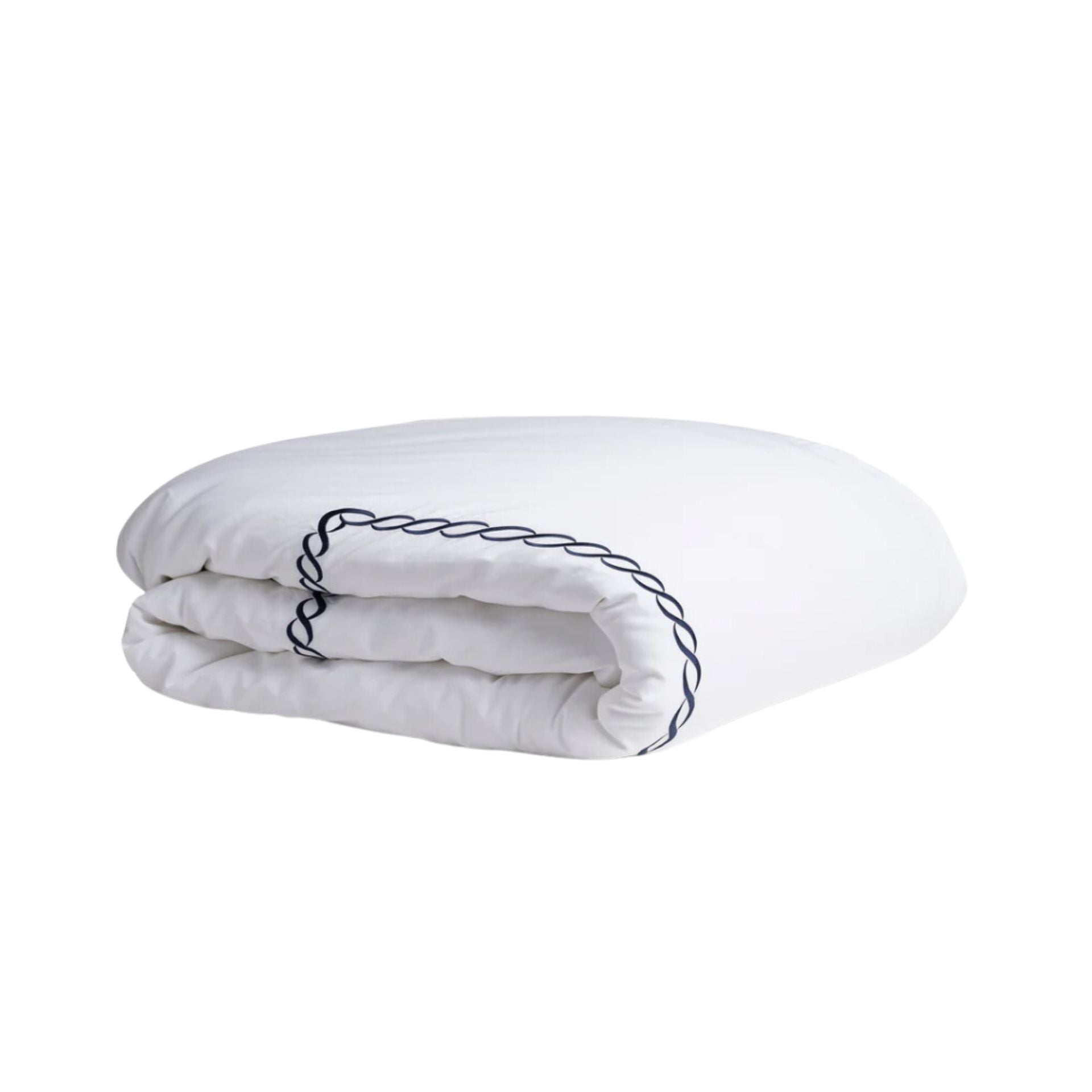 Catena Embroidered Percale Duvet