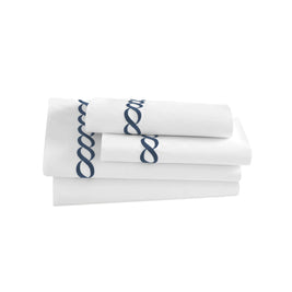 Catena Embroidered Percale Sheet Set