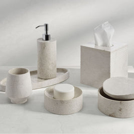 Limestone Bath Accessories