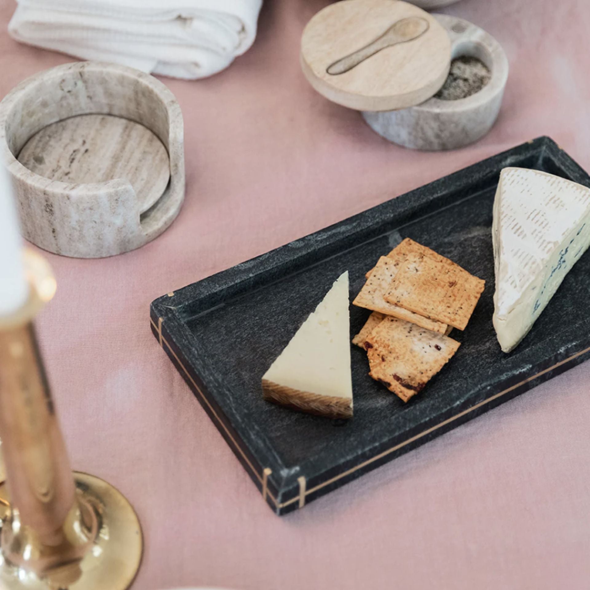 Palais Marble Bath Accessories