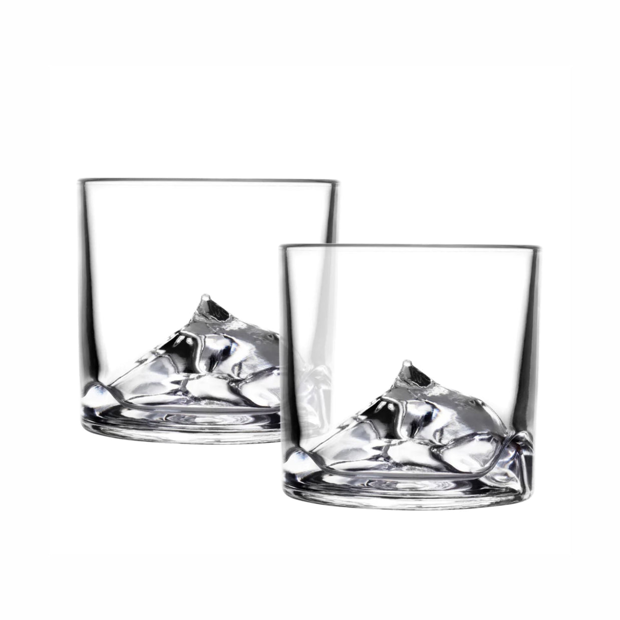 Everest Crystal Whiskey Glasses Set Of 2 - LIITON