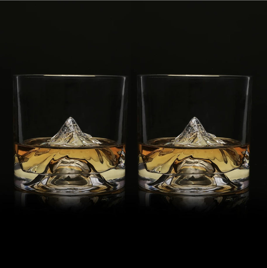 K2 Crystal Whiskey Glasses Set Of 2 - LIITON
