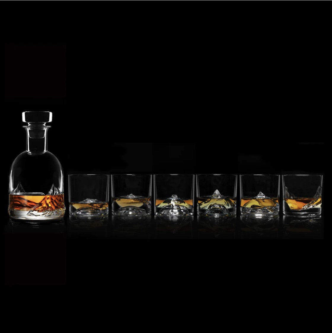 Luxury Crystal Whiskey Peaks Set - LIITON