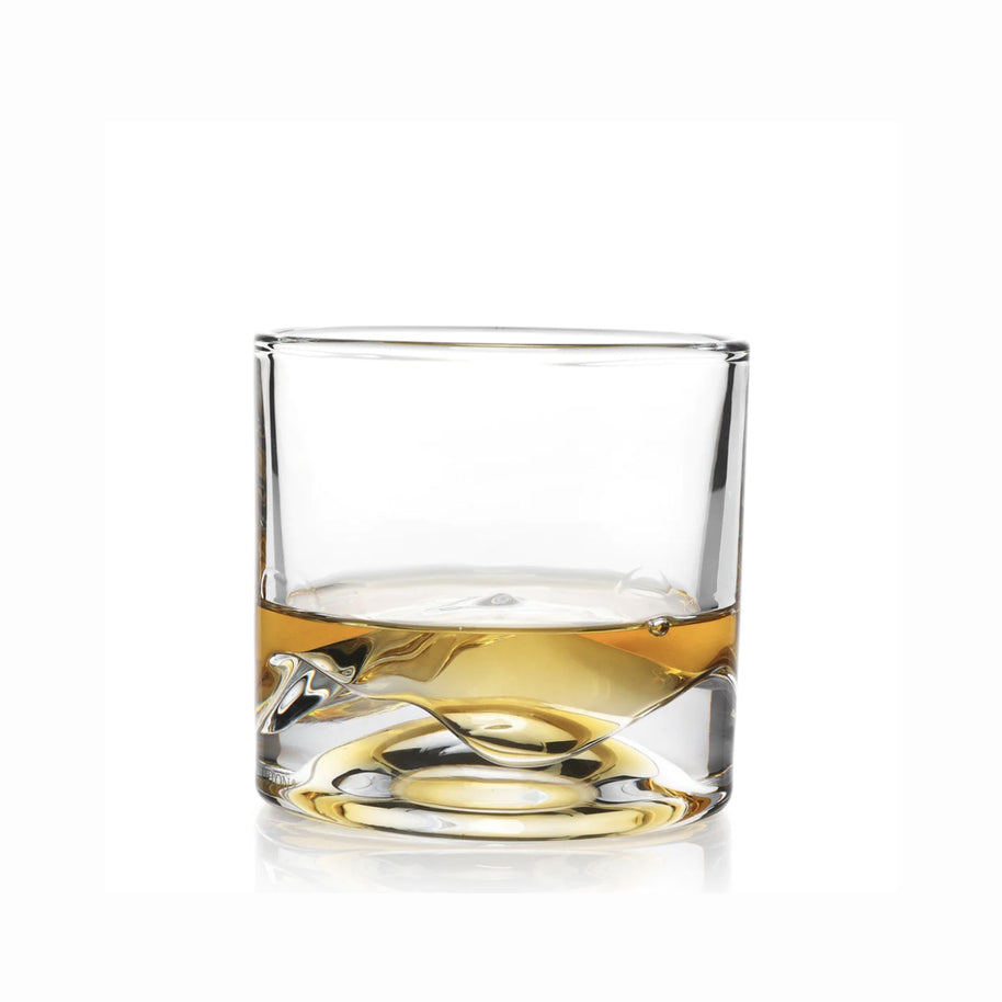 Mt. Blanc Crystal Whiskey Glasses Set Of 2 - LIITON