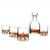The Peaks Crystal Whiskey Decanter Set - LIITON