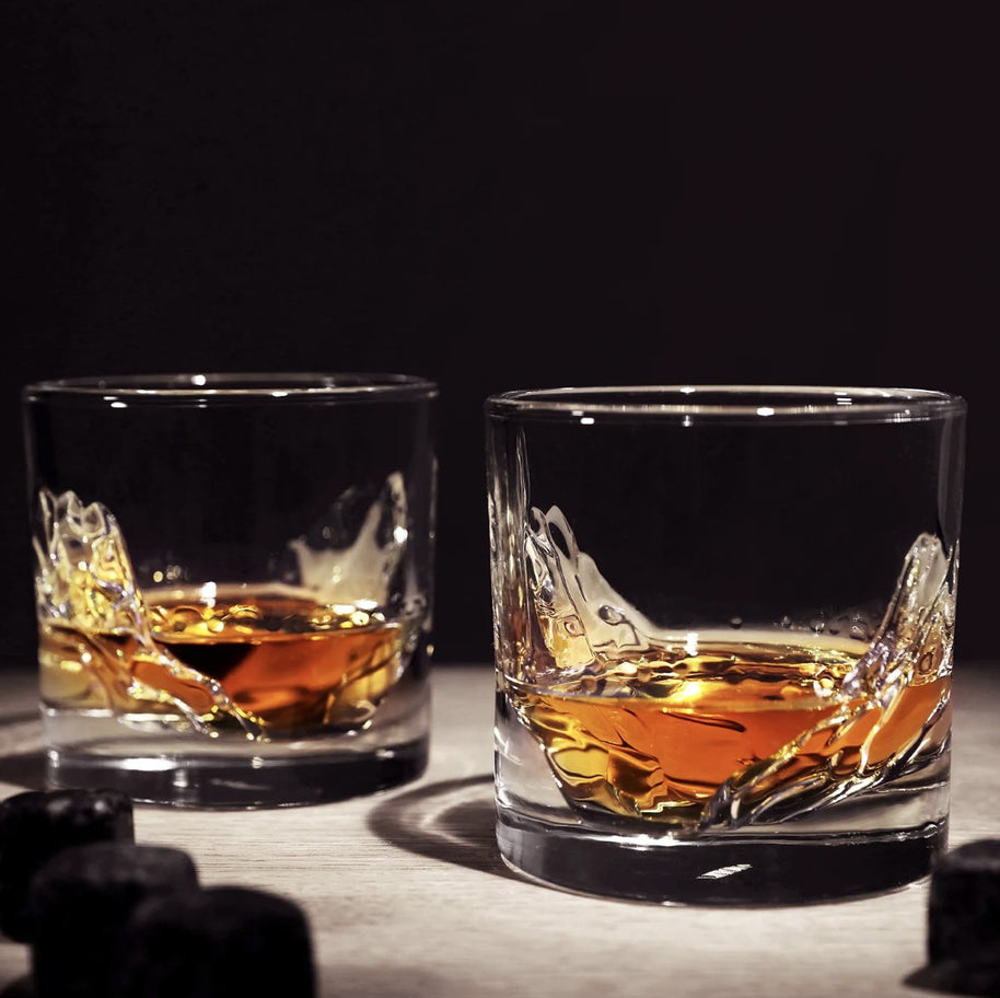 Grand Canyon Crystal Whiskey Glass Set Of 2 - LIITON