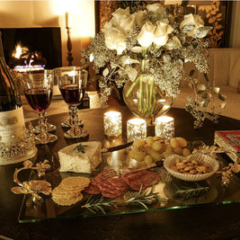 Botanica Glass Tray - OLIVIA RIEGEL