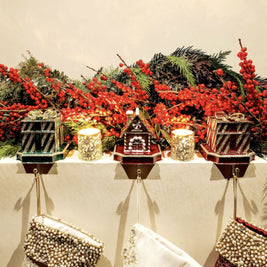Gift Box Stocking Holder - OLIVIA RIEGEL