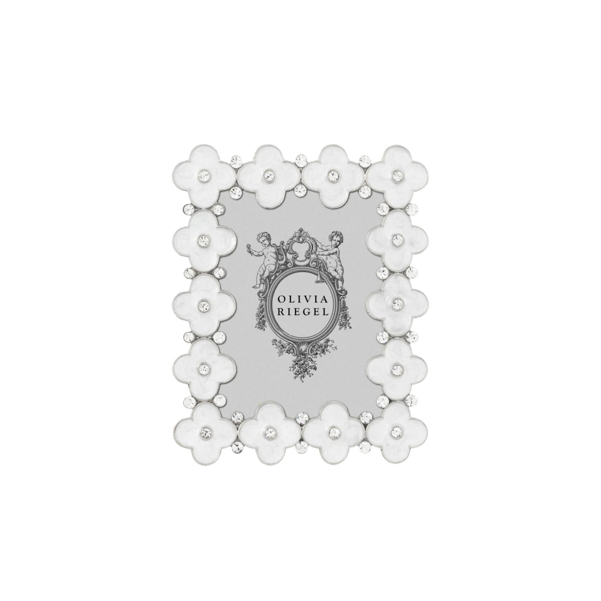 Enamel Clover Frame - OLIVIA RIEGEL