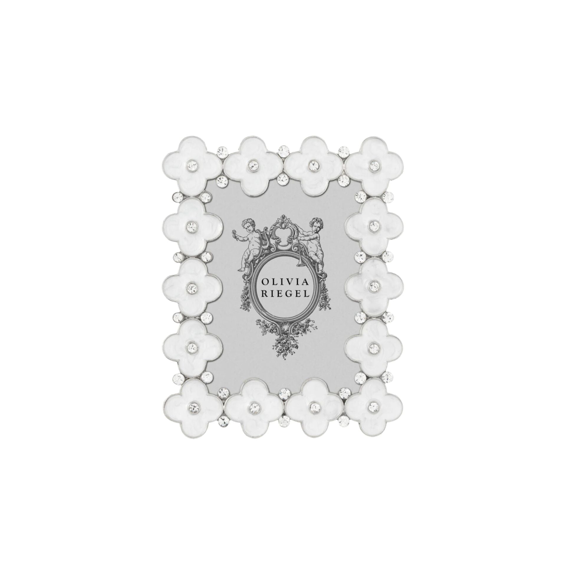 Enamel Clover Frame - OLIVIA RIEGEL