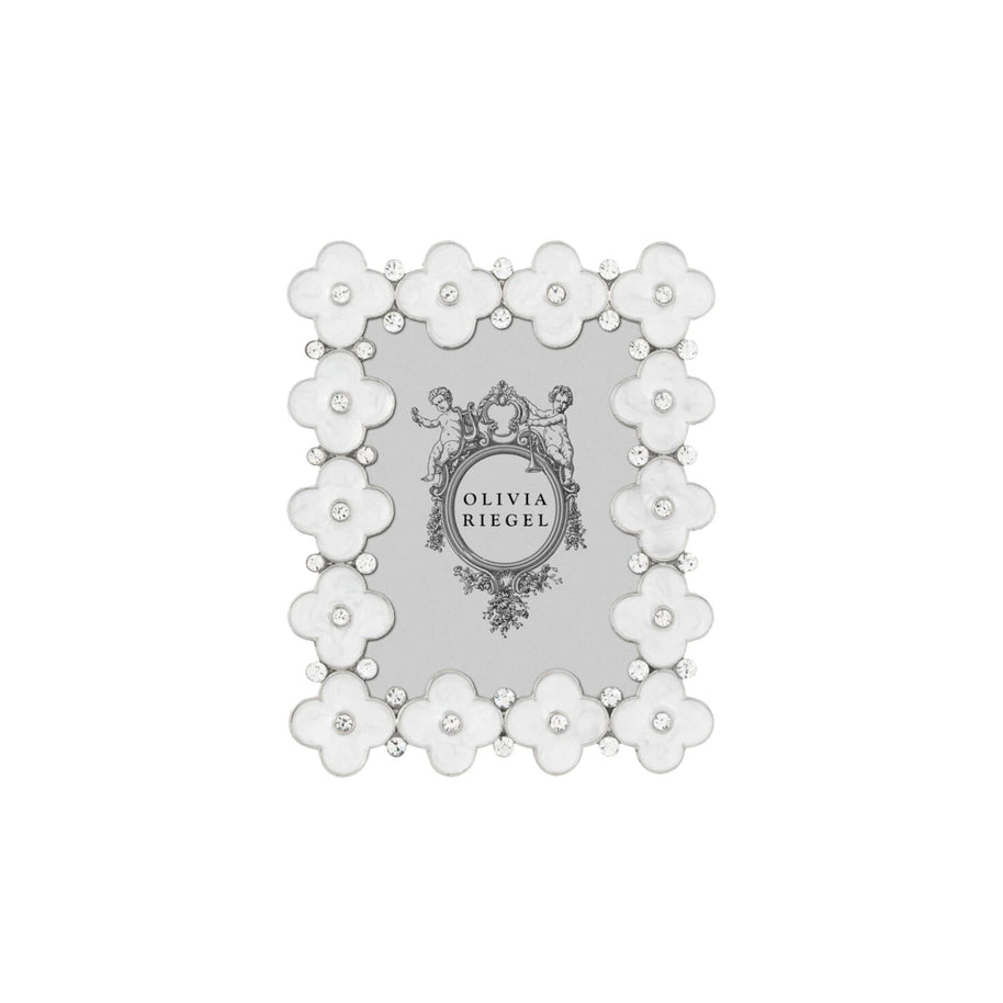 Enamel Clover Frame - OLIVIA RIEGEL