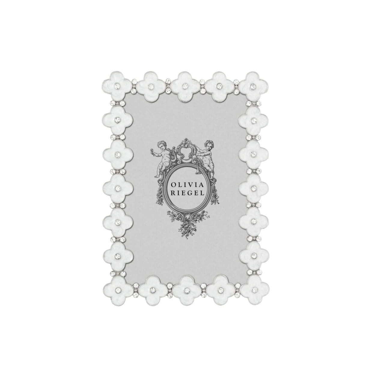 Enamel Clover Frame - OLIVIA RIEGEL