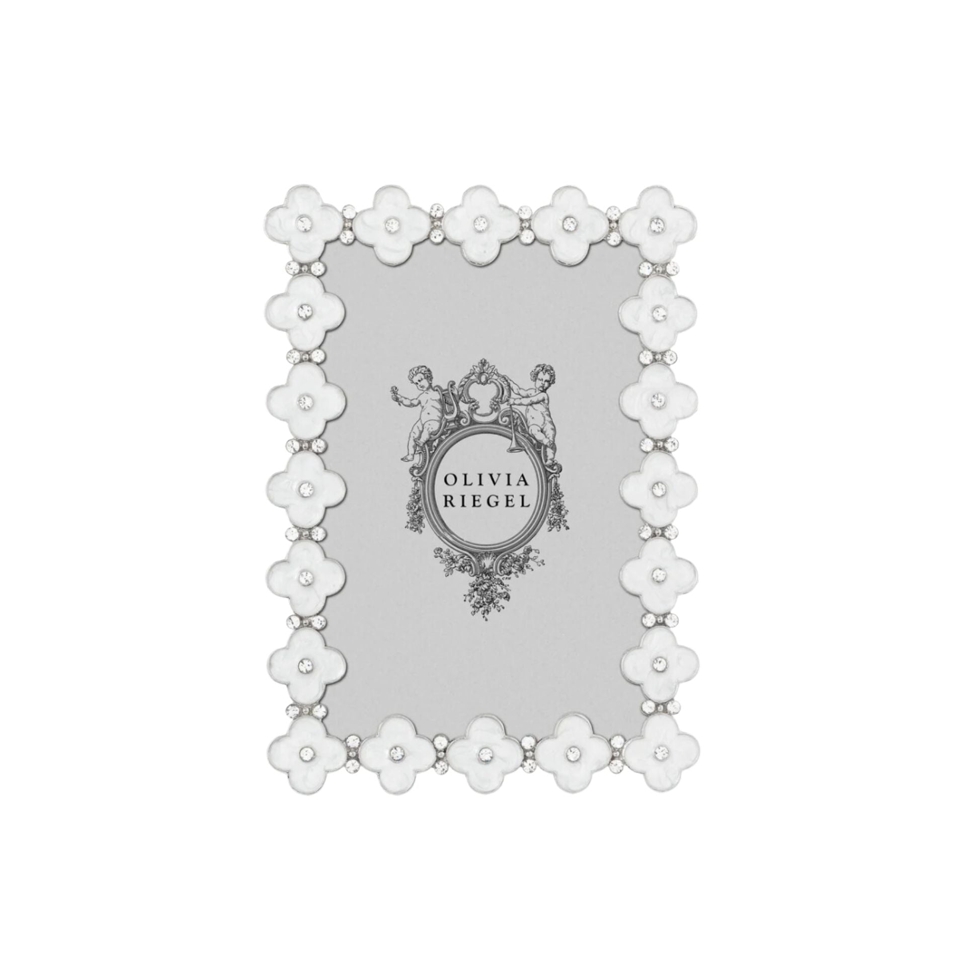 Enamel Clover Frame - OLIVIA RIEGEL