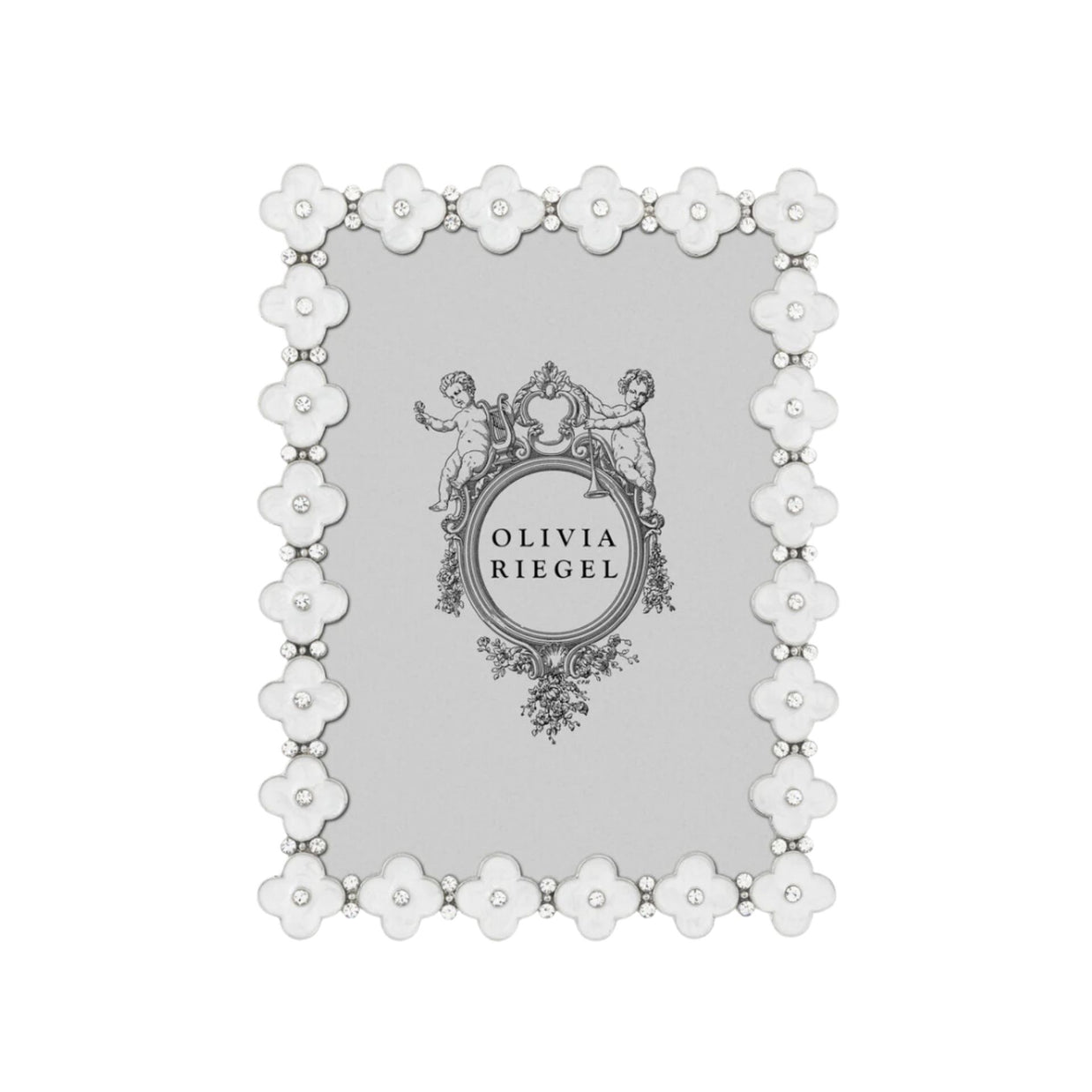 Enamel Clover Frame - OLIVIA RIEGEL
