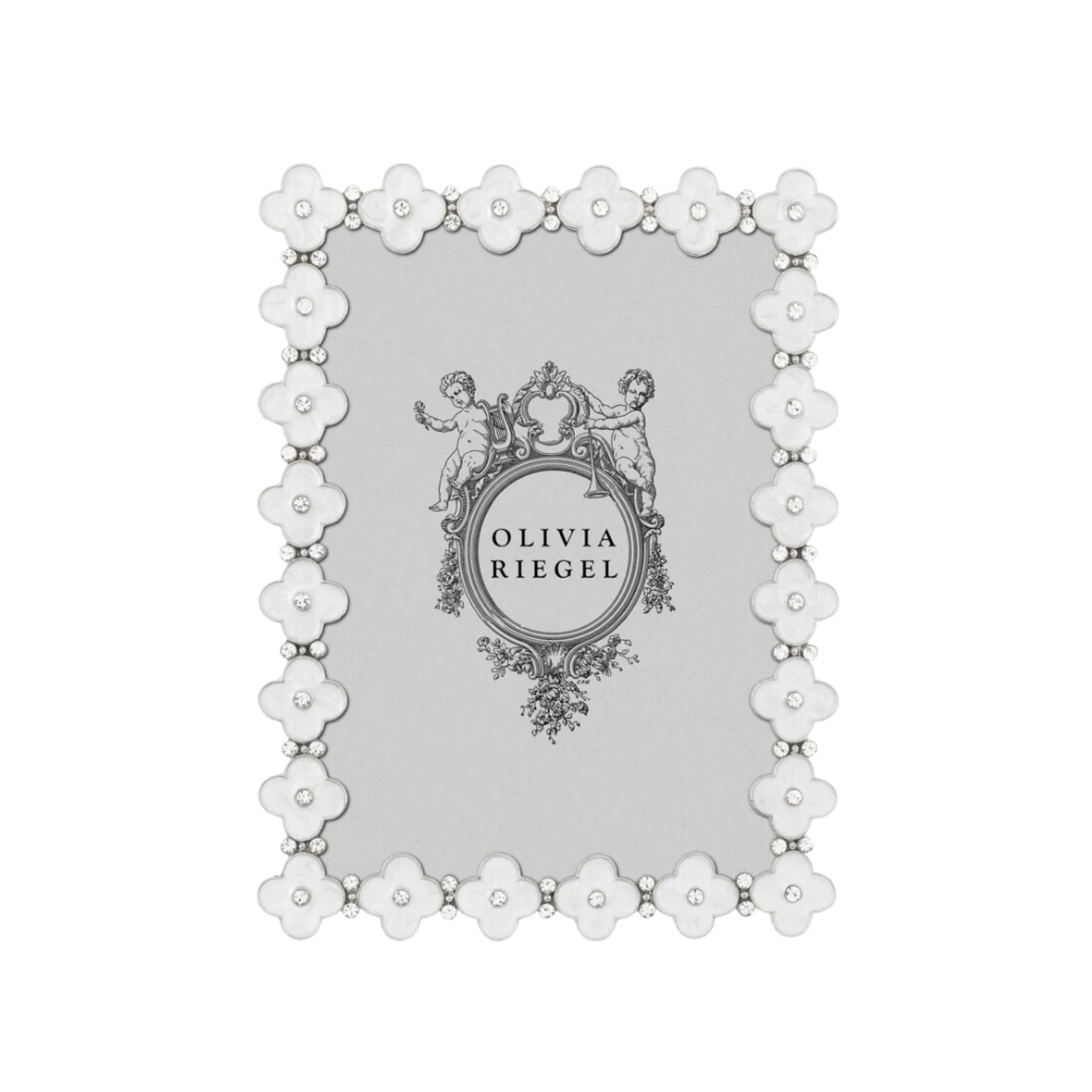 Enamel Clover Frame - OLIVIA RIEGEL