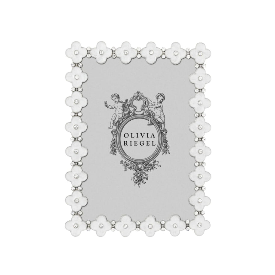 Enamel Clover Frame - OLIVIA RIEGEL