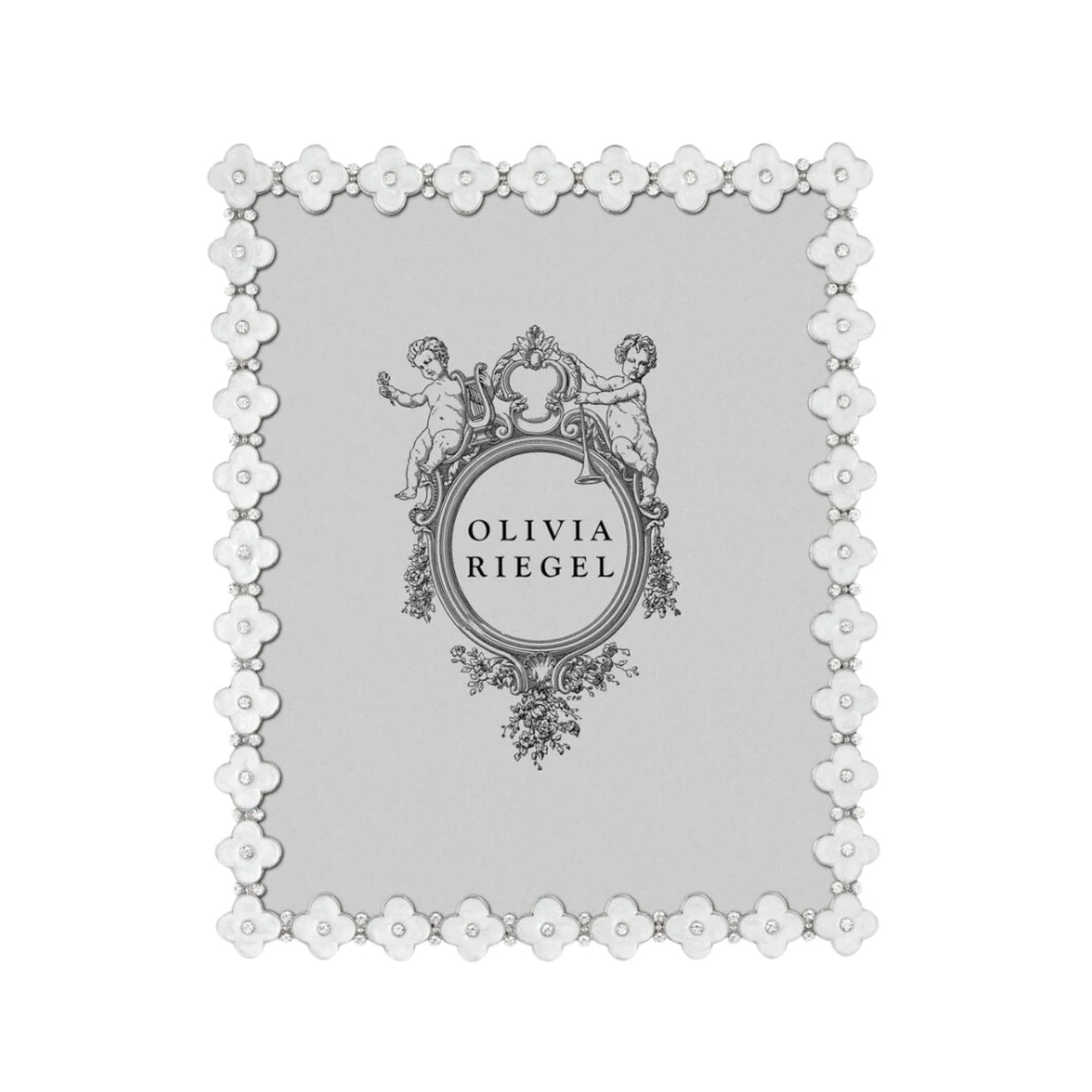 Enamel Clover Frame - OLIVIA RIEGEL
