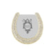 Horseshoe 3.5" Frame - OLIVIA RIEGEL